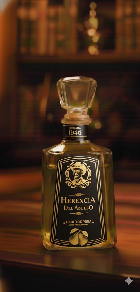 Herencia del Abuelo Licor de Pera